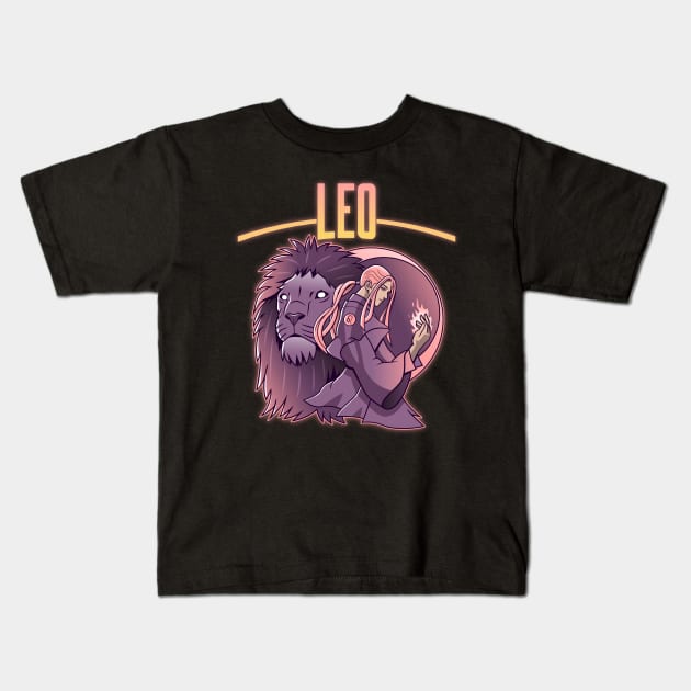 Leo Kids T-Shirt by Studio-Sy